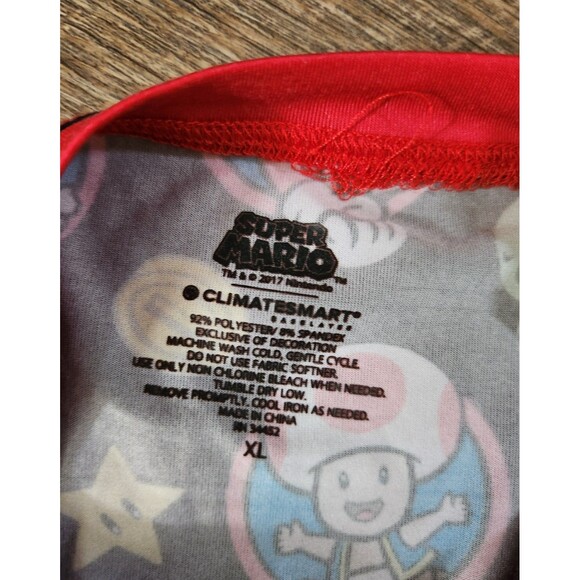 Boys XL Super Mario silky pj set - Picture 3 of 4